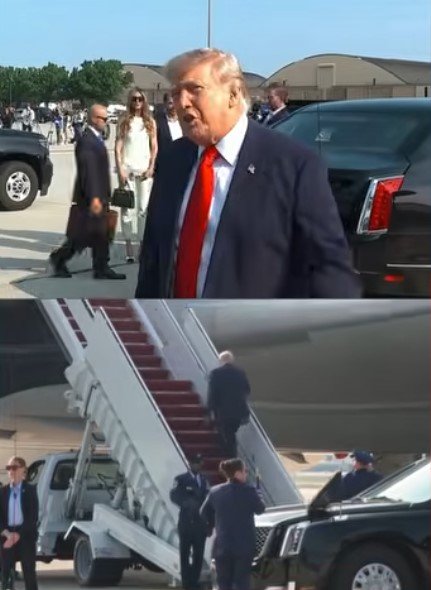 Trump First His Ride in Qatar Gifted 747 After $400m Tax Payer Refit