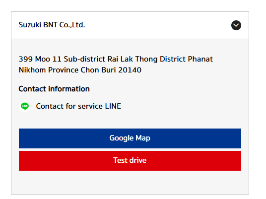 Anyone know where Suzuki new car dealership is?