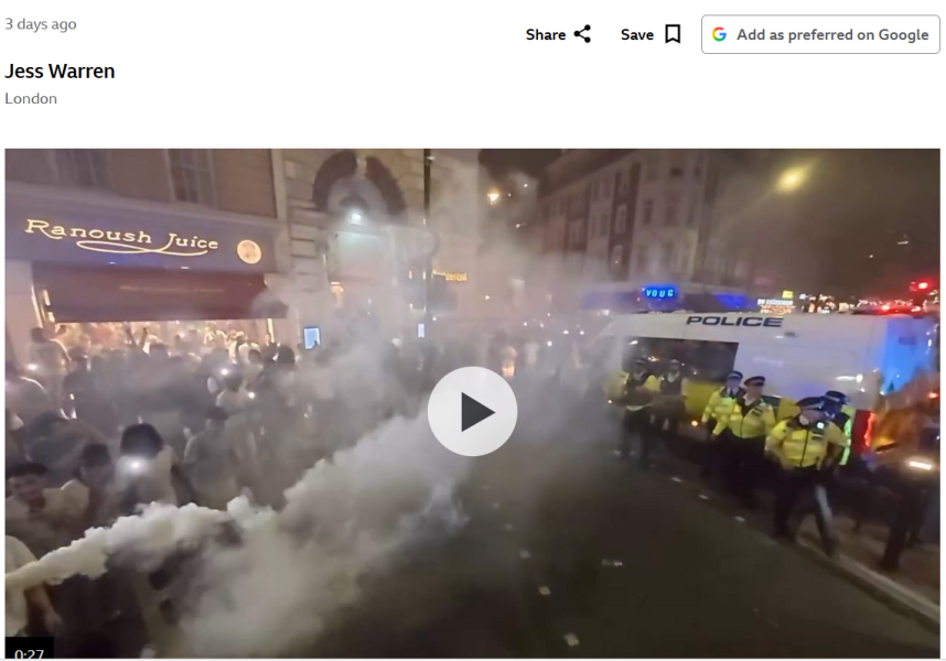 Immigration riots kick off in the UK
