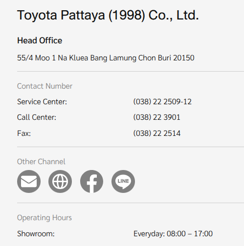 Toyota Pattaya