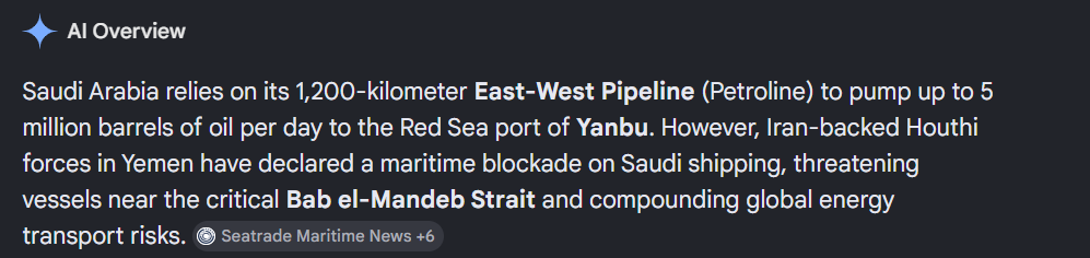 saudie condemns houthi blockade