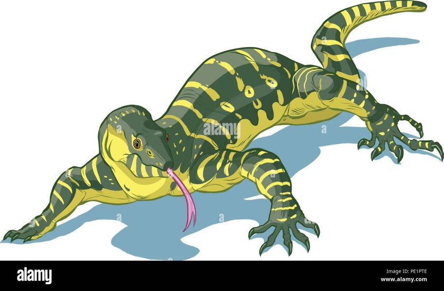Avector-clip-art-cartoon-illustration-of-a-nile-monitor-lizard-with-its-tongue-out-PE1PTE.jpg