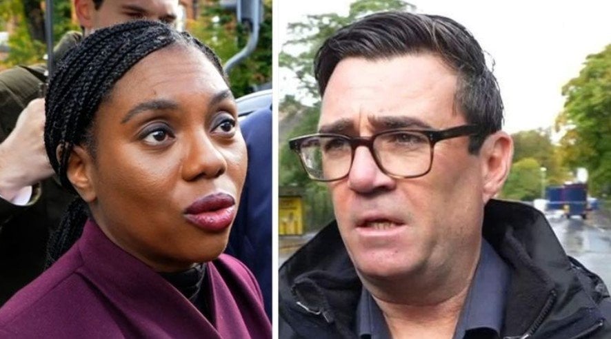 Badenoch: on Andy Burnham  He is repeating  Starmer's biggest mistakes