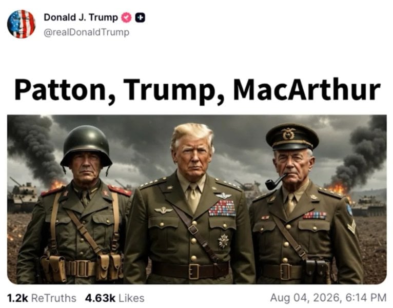The Fake Warrior: Bone Spurs Trump