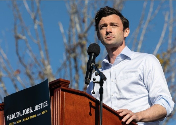 Georgia Senator unleashes brutal attack on Trump, draft-dodging, crook