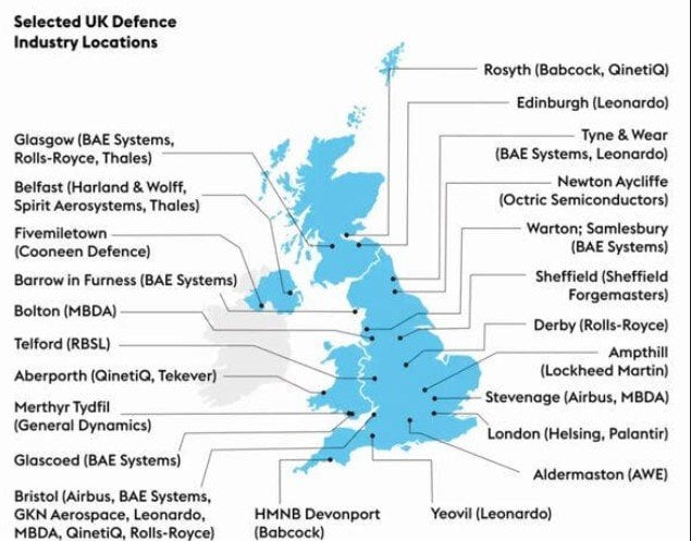 Russia warns Britain: UK defense firms are Potential Legal Targets