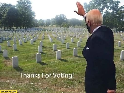 Trump Gets Boost from Dead People.