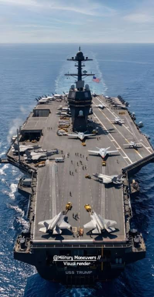 Navy Considers Carrier Revamp to Suit Trump’s Aesthetic