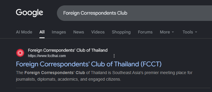Tell me about the Bangkok old days