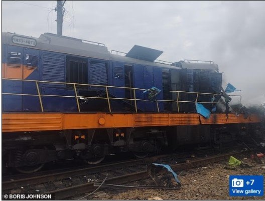 Boris Johnson train evacuated after Russian strike near NATO border