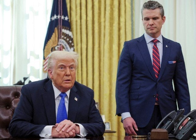 Hegseth backs Trump as White House bans major media outlets