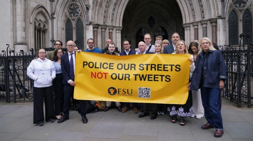 Free Speech In England, Nope not any more! 62,000 arrests!