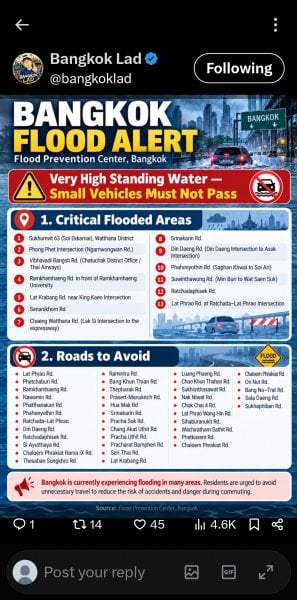 Bangkok Flooding: Airport Link to Makkasan or Phaya Thai?
