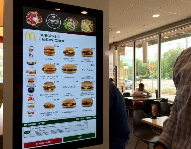Just give us the burger: Why humans hate touch screen order machines