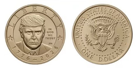 New $1 Trump coins sell out within hours as collectors pile in!