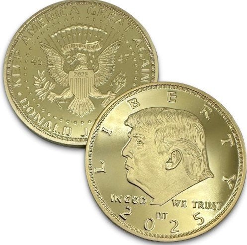 New $1 Trump coins sell out within hours as collectors pile in!