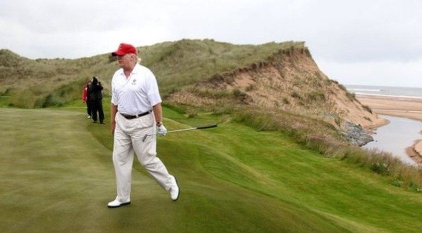 Trump drops Irish whiskey tariffs after golfer's plea