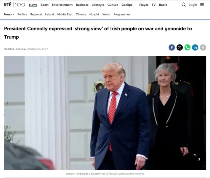 Trump Says He Would 'Love To See' A United Ireland
