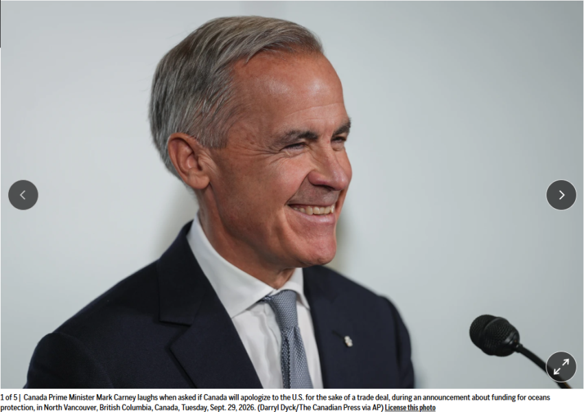 Mark Carney Gets Nobel Peace Price And Time POY?