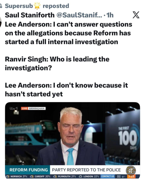 This is huge.....the end of Reform?