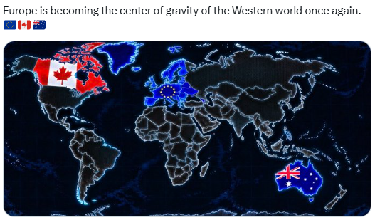 Australia Follows Canada In Moving Closer To Europe