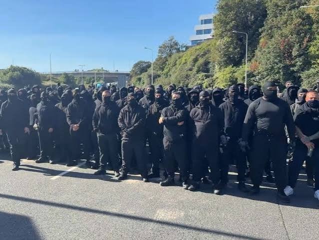 Reform UK erupts into row over masked Dover protesters