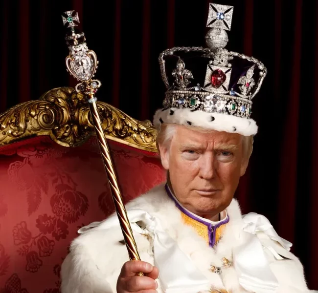 Trump Uses AI to Place Himself Alongside George Washington