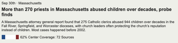 Why I love the catholic church...